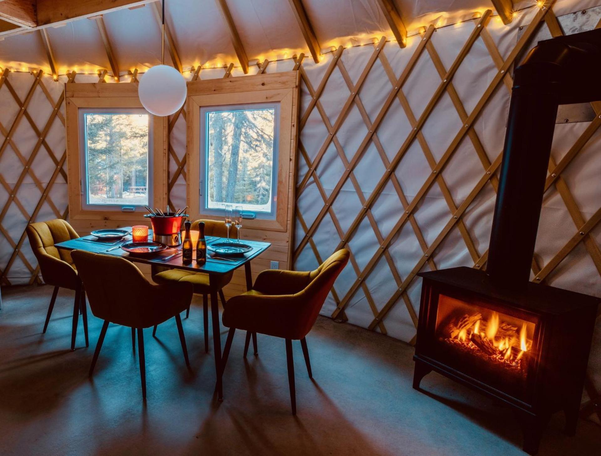 Yourte Experience Charlevoix La Malbaie Zewnętrze zdjęcie